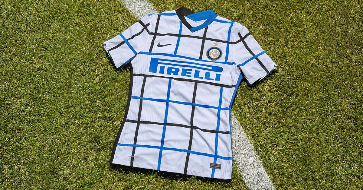 Nike Inter Milan Away Fan Edition 2020/21 Season Plaid Soccer/Football -  KICKS CREW