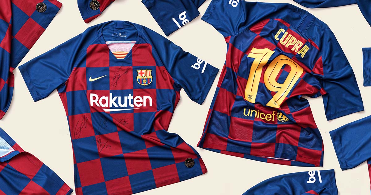 all barcelona shirts