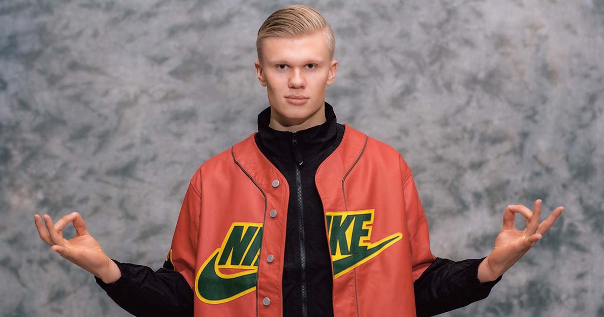 Erling Haaland Goes Sneaker Shopping With Complex - SoccerBible
