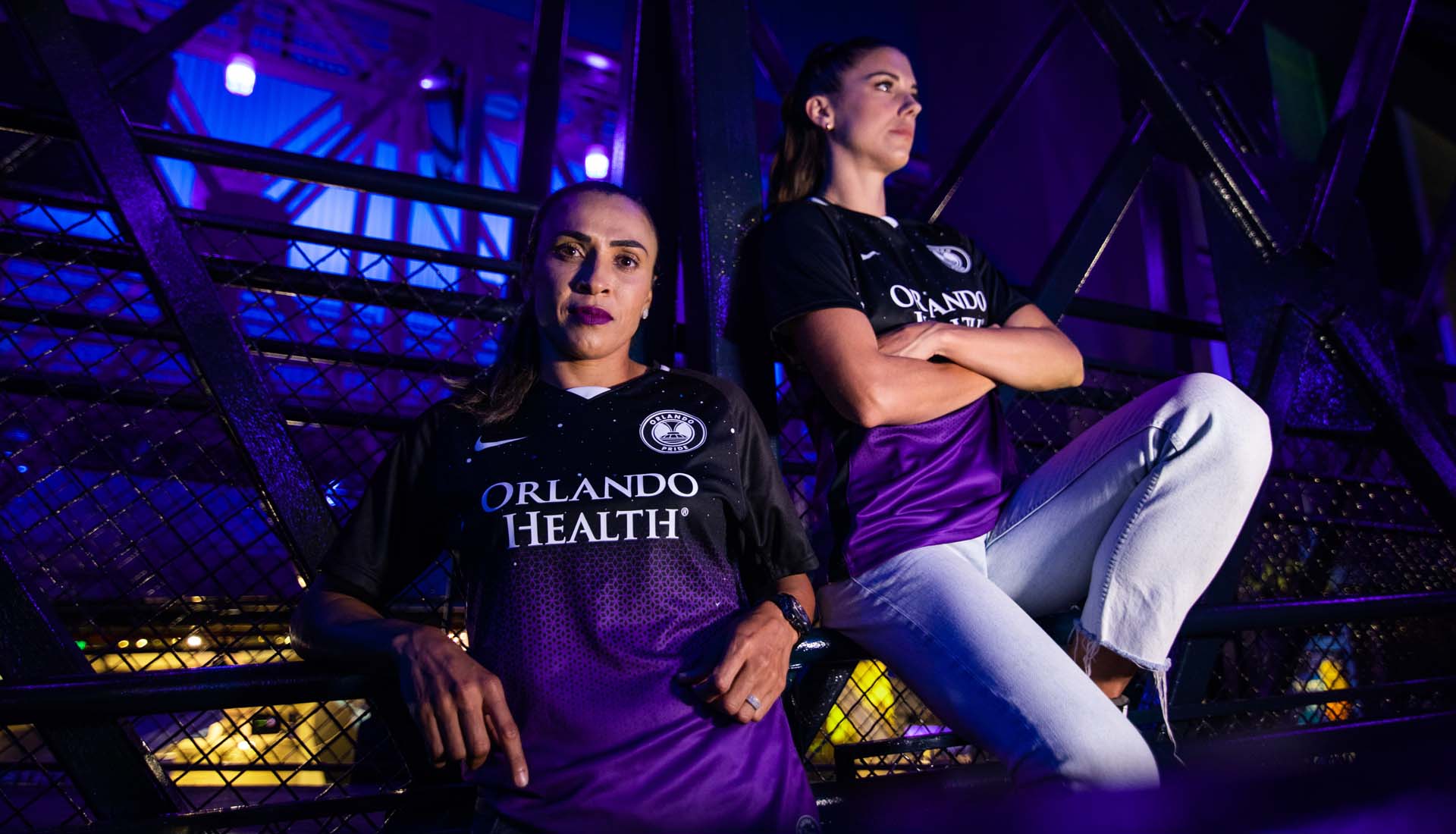 Women's Orlando City SC 5th & Ocean by New Era Purple Novelty