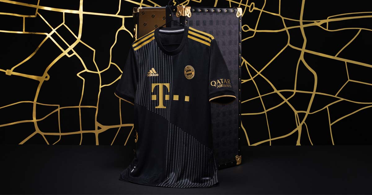 adidas Launch Bayern Munich 21/22 Away Shirt - SoccerBible