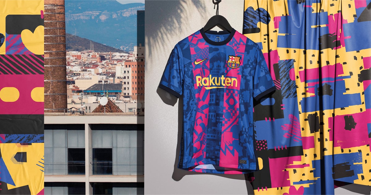 Barca 2021 hot sale third kit