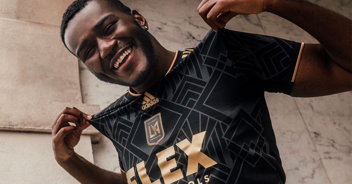 LAFC Launch 2022 adidas Primary Jersey - SoccerBible  Sports tshirt  designs, Football jersey shirt, Football shirt designs