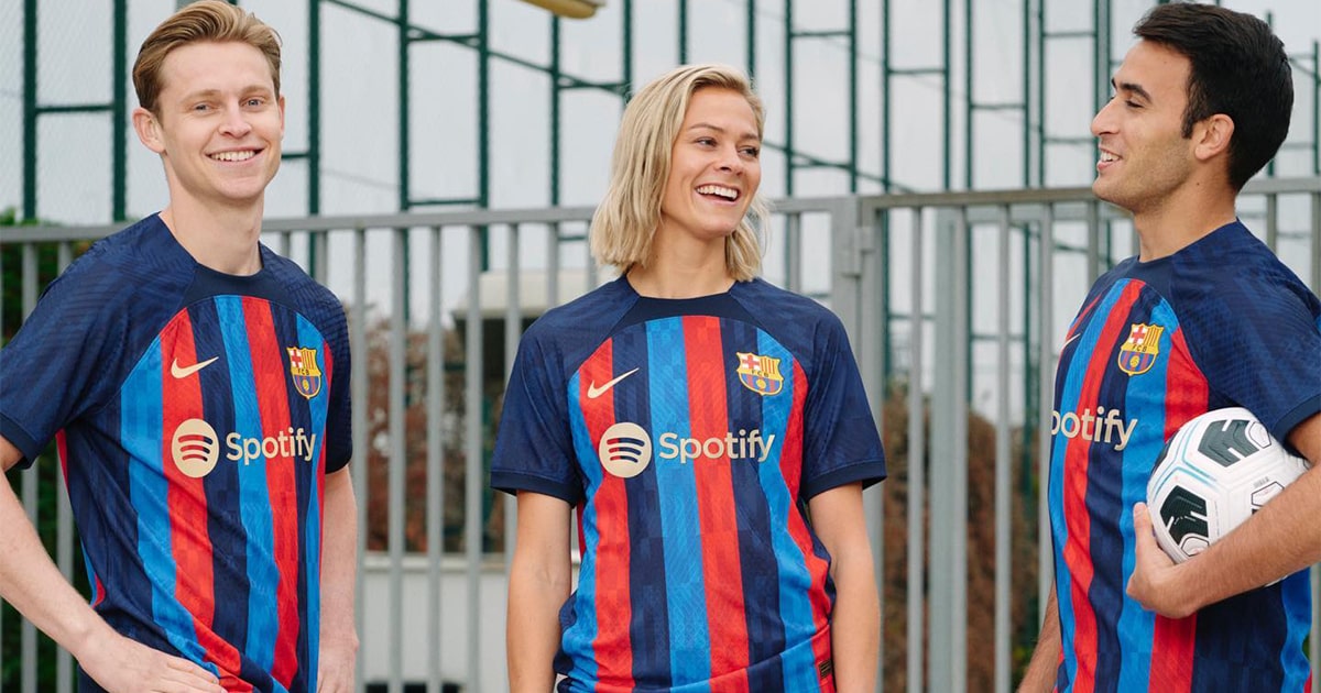 Barcelona's New Training Jersey Reveals Nike's World Cup 2022 Template -  SoccerBible