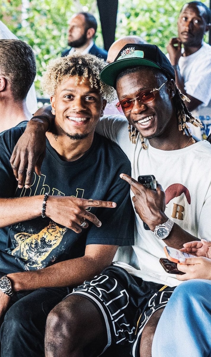 Footballers Out In Force For Pharrell's Louis Vuitton PFW Show - SoccerBible