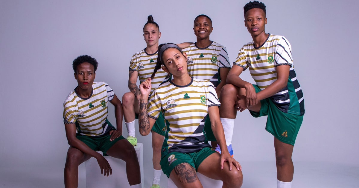 Le Coq Sportif Reveal South Africa 22/23 Home, Away & Third Shirts -  SoccerBible