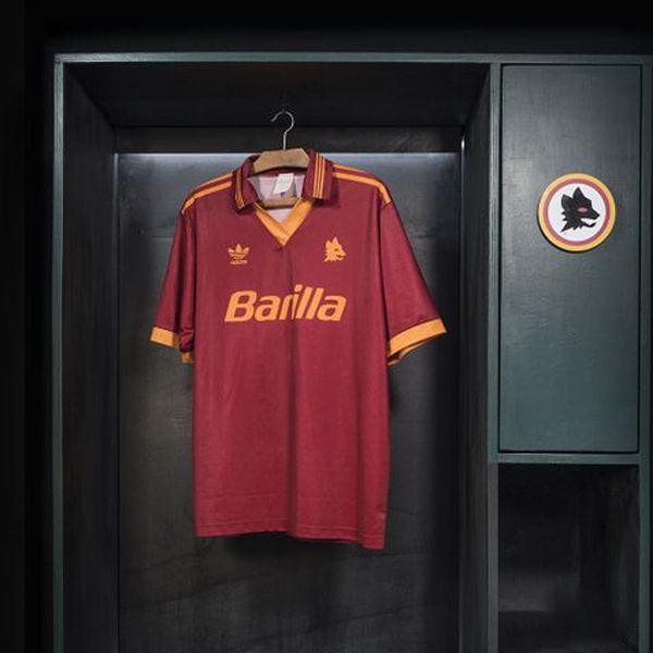 adidas Launch AS Roma 23/24 Home Shirt - SoccerBible