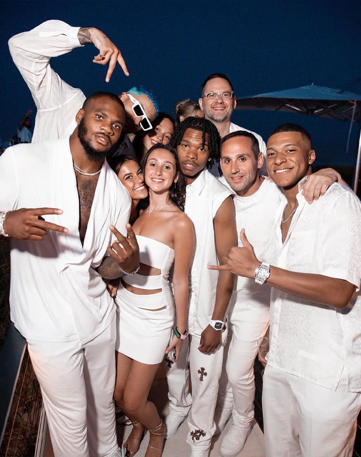 Mbappe Rubs Shoulders With The World’s Elite At White Party 2023