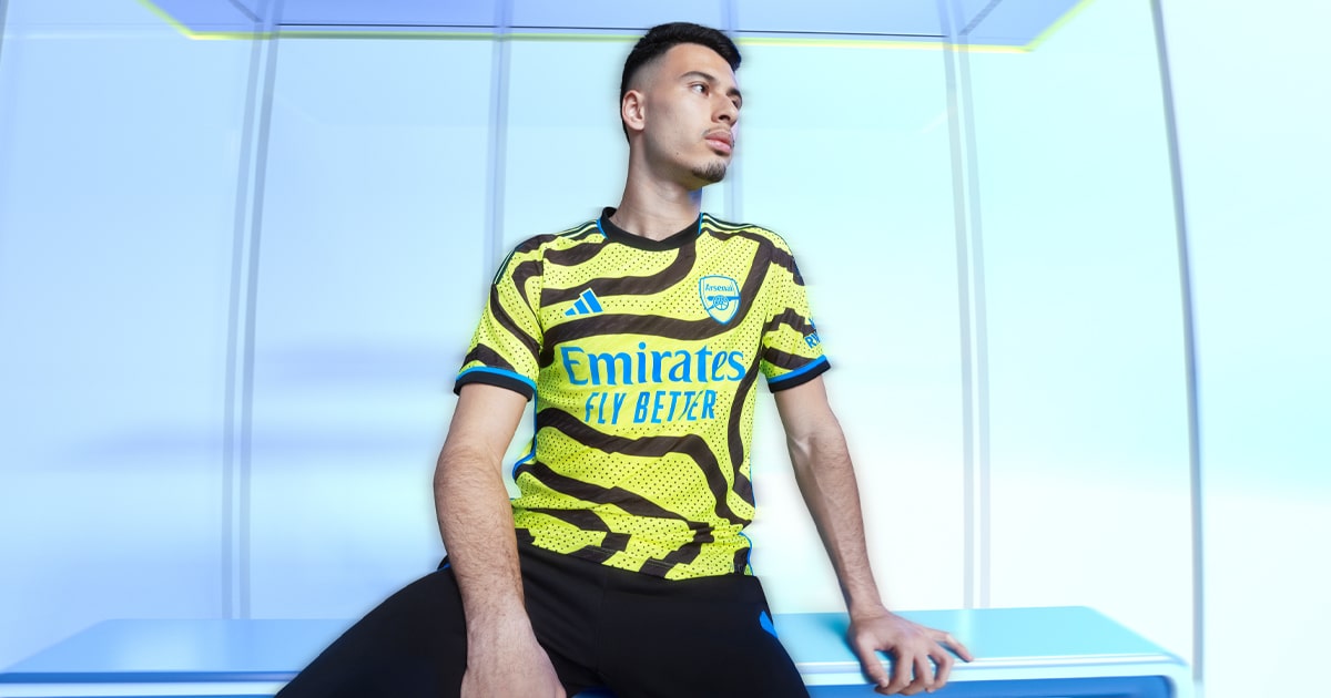 Arsenal Yellow Shirt 2023/24 Stadium Edition