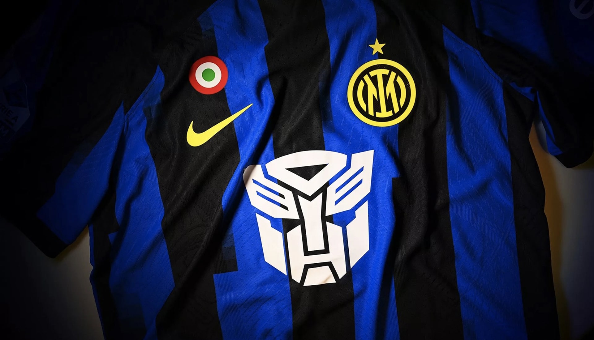 Inter's Home Shirt To Feature Transformers Logo In Upcoming Match -  SoccerBible