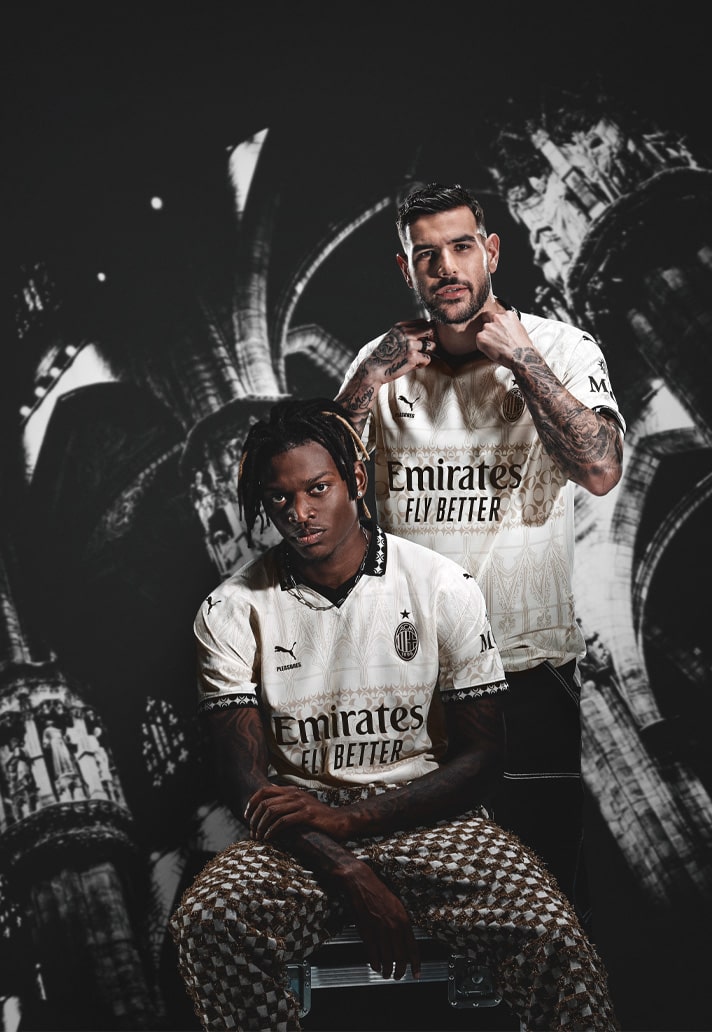 PUMA and AC Milan Unveil Special-Edition Pleasures Fourth Kit