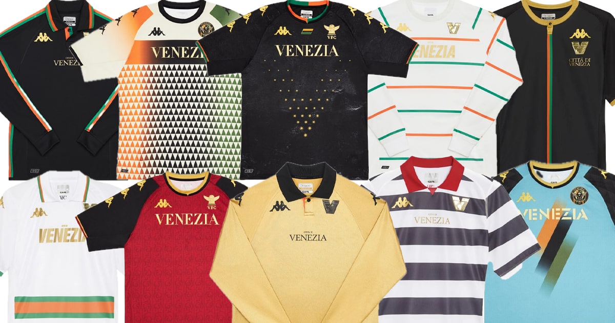 Look Back At All 10 Venezia x Kappa Kits - SoccerBible