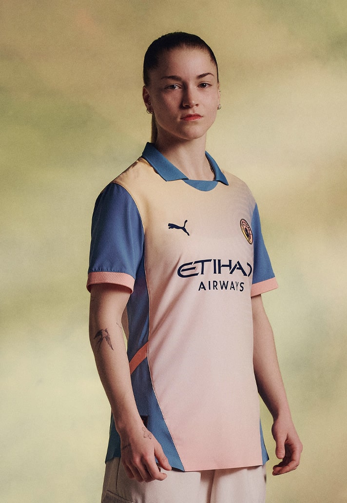 PUMA Reveal The Noel Gallagher Co Designed Man City Definitely City Kit SoccerBible