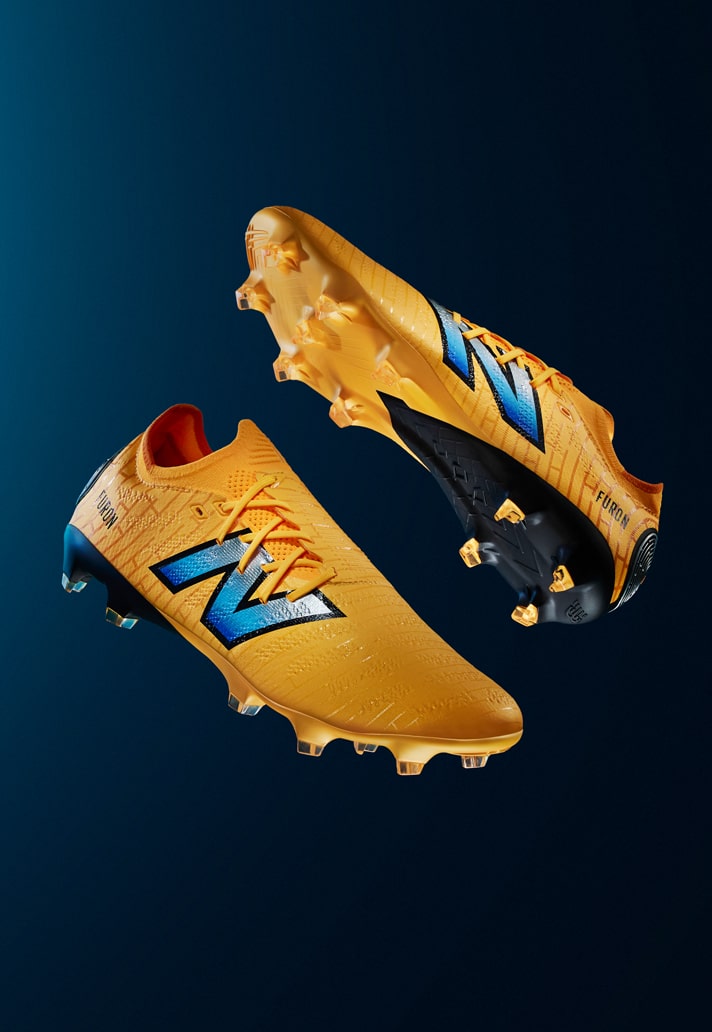 New balance soccer cleats yellow online