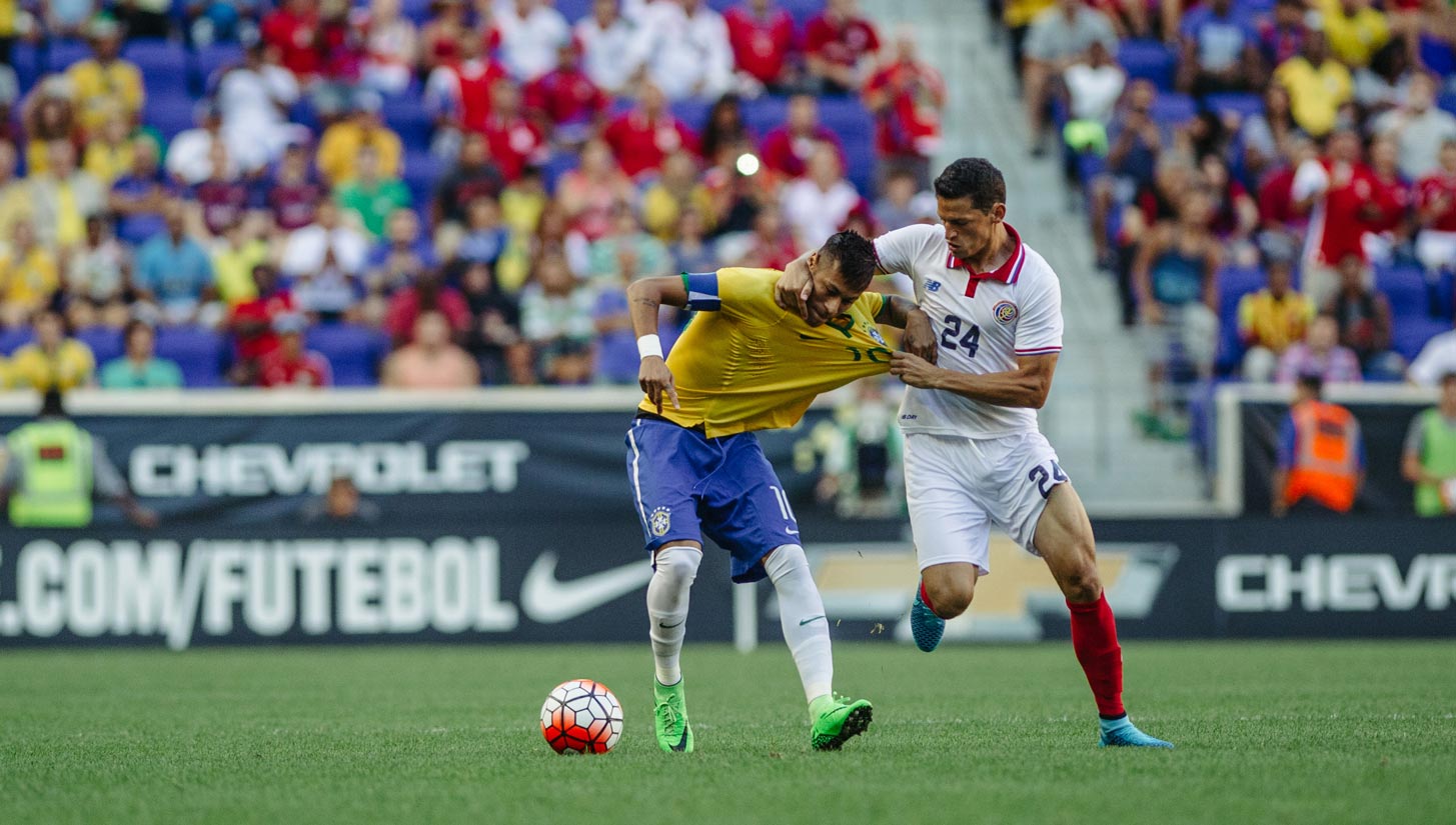 Framed 1 Brazil vs Costa Rica SoccerBible