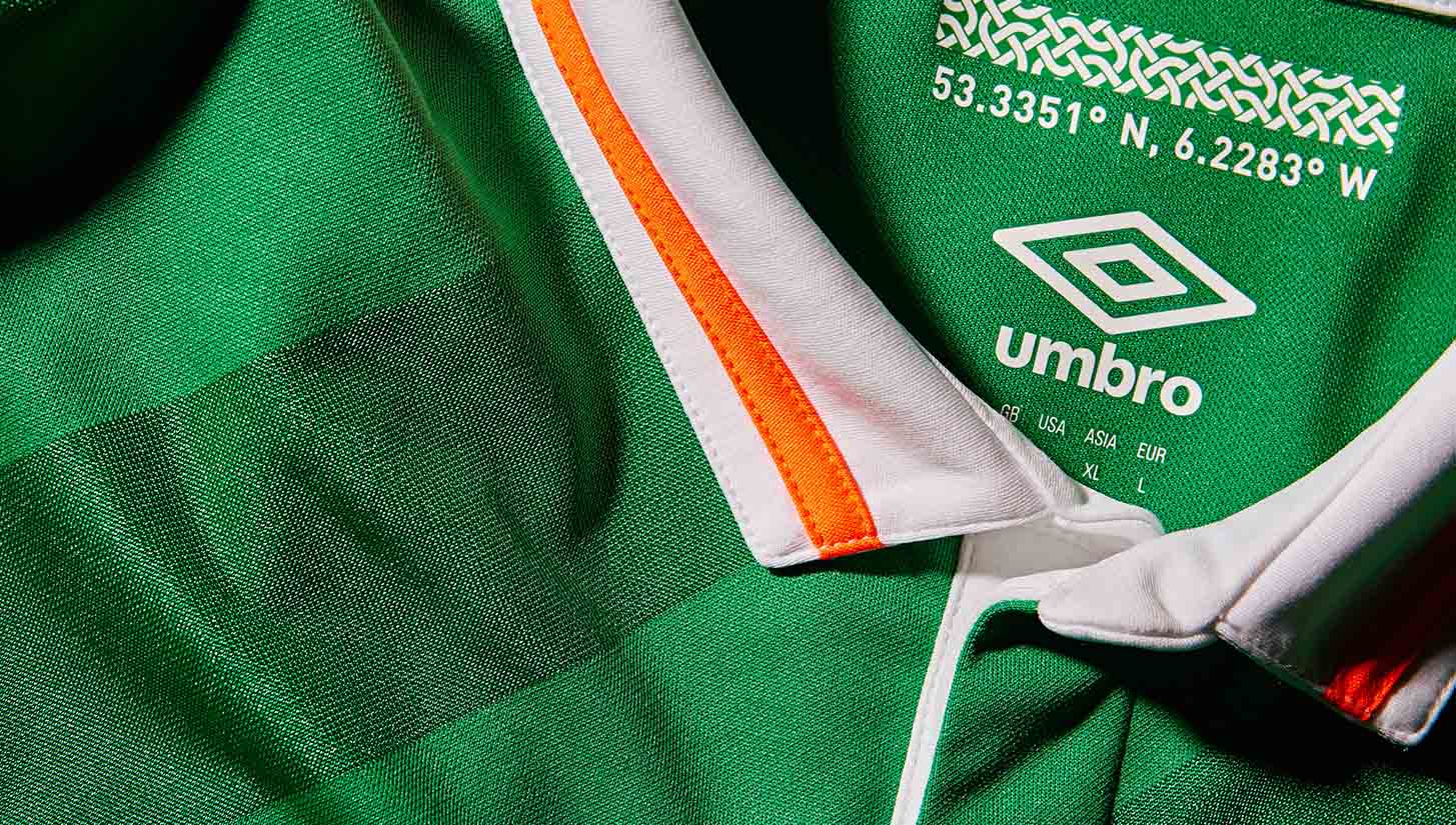 Umbro Launch Ireland 2022 Home Shirt - SoccerBible