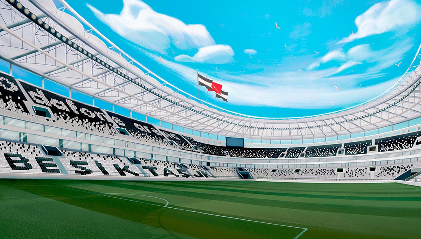 The Vodafone Arena Countdown Illustrations Soccerbible