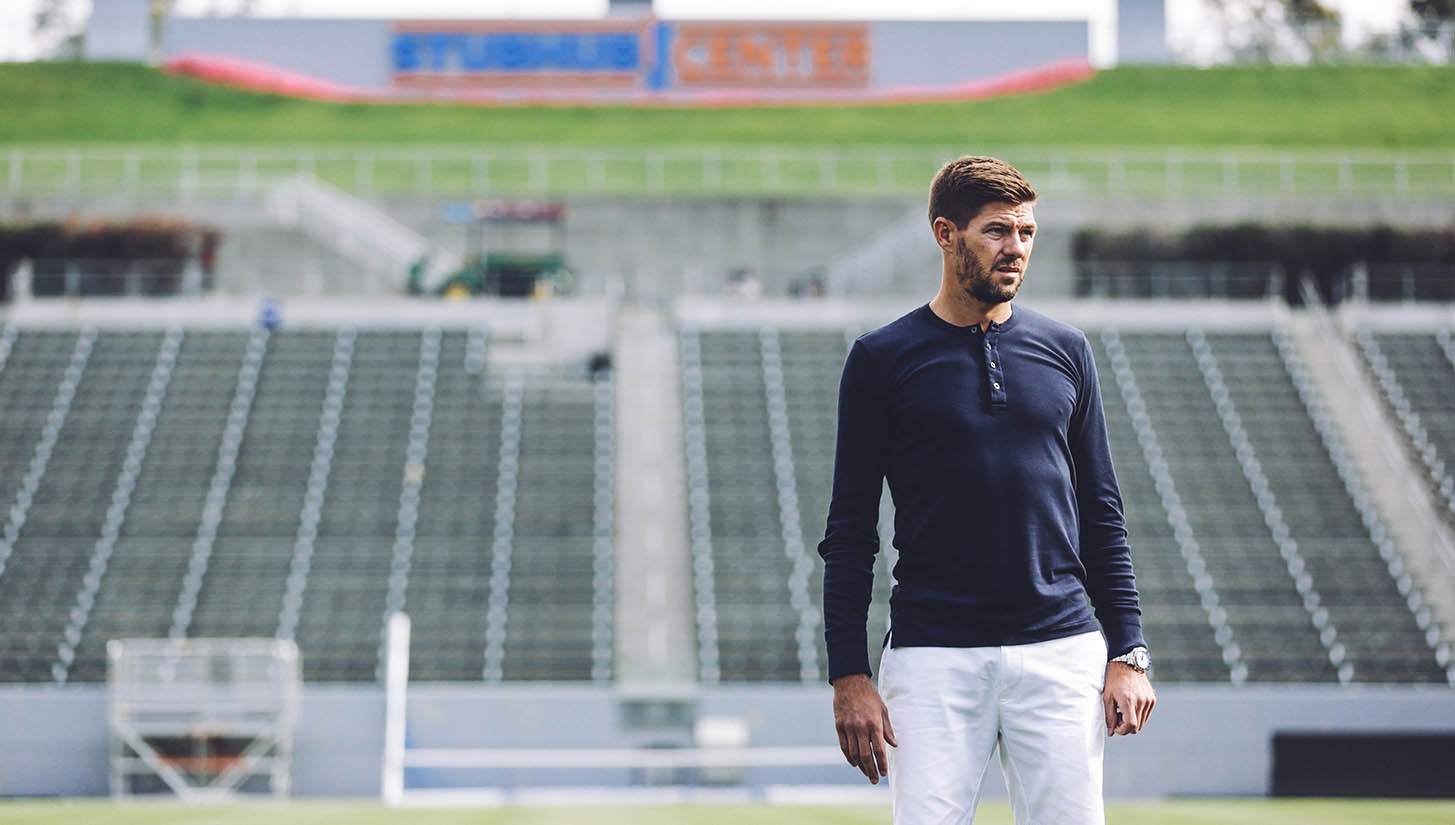 Steven Gerrard Unveiled by the LA Galaxy – Corner of the Galaxy