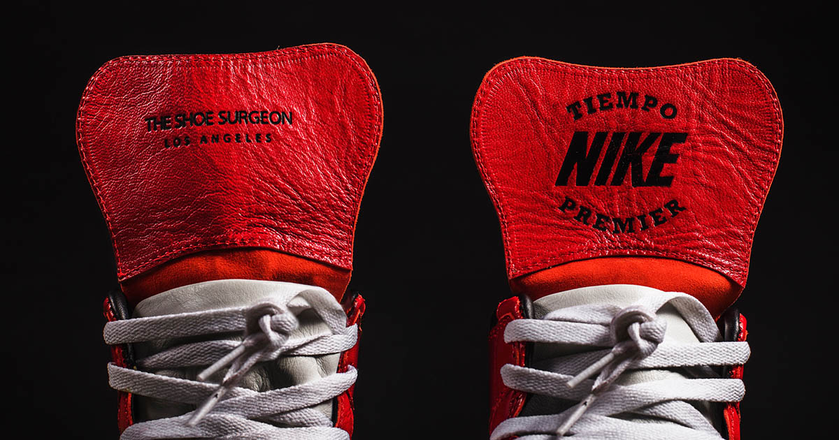 Have You Seen The Shoe Surgeon's Nike Tiempo 94 x Air Jordan 1 Custom?! •