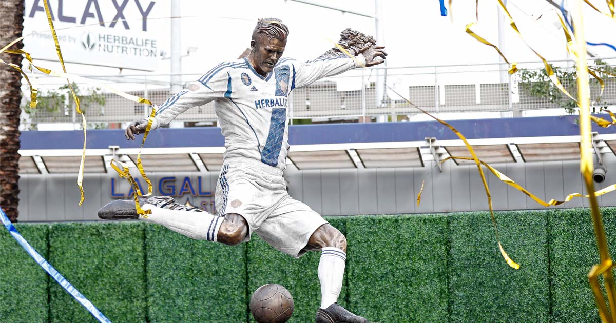 David Beckham to be honoured with statue at LA Galaxy stadium