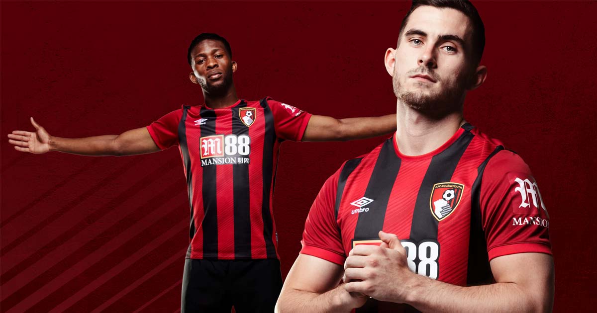 Umbro Launch Bournemouth 2019/20 Home Shirt - SoccerBible