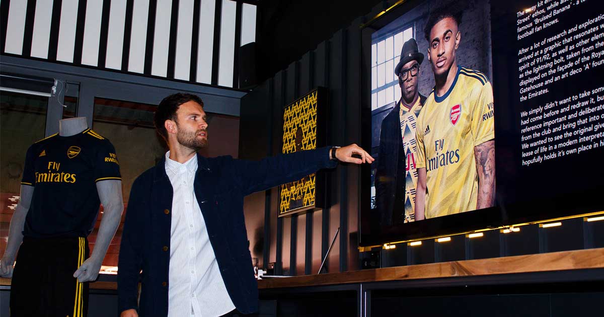 adidas Product Designer James Webb Talks Arsenal's 19/20 Kits - SoccerBible